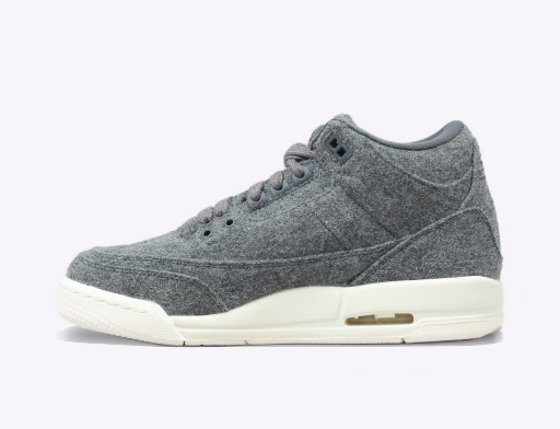 Sneakerek és cipők Jordan Air Jordan 3 Retro ''Wool'' BG Szürke | 861427-004