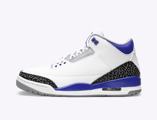 Sneakerek és cipők Jordan Air Jordan 3 Retro ''Racer Blue'' GS Fehér | 398614-145