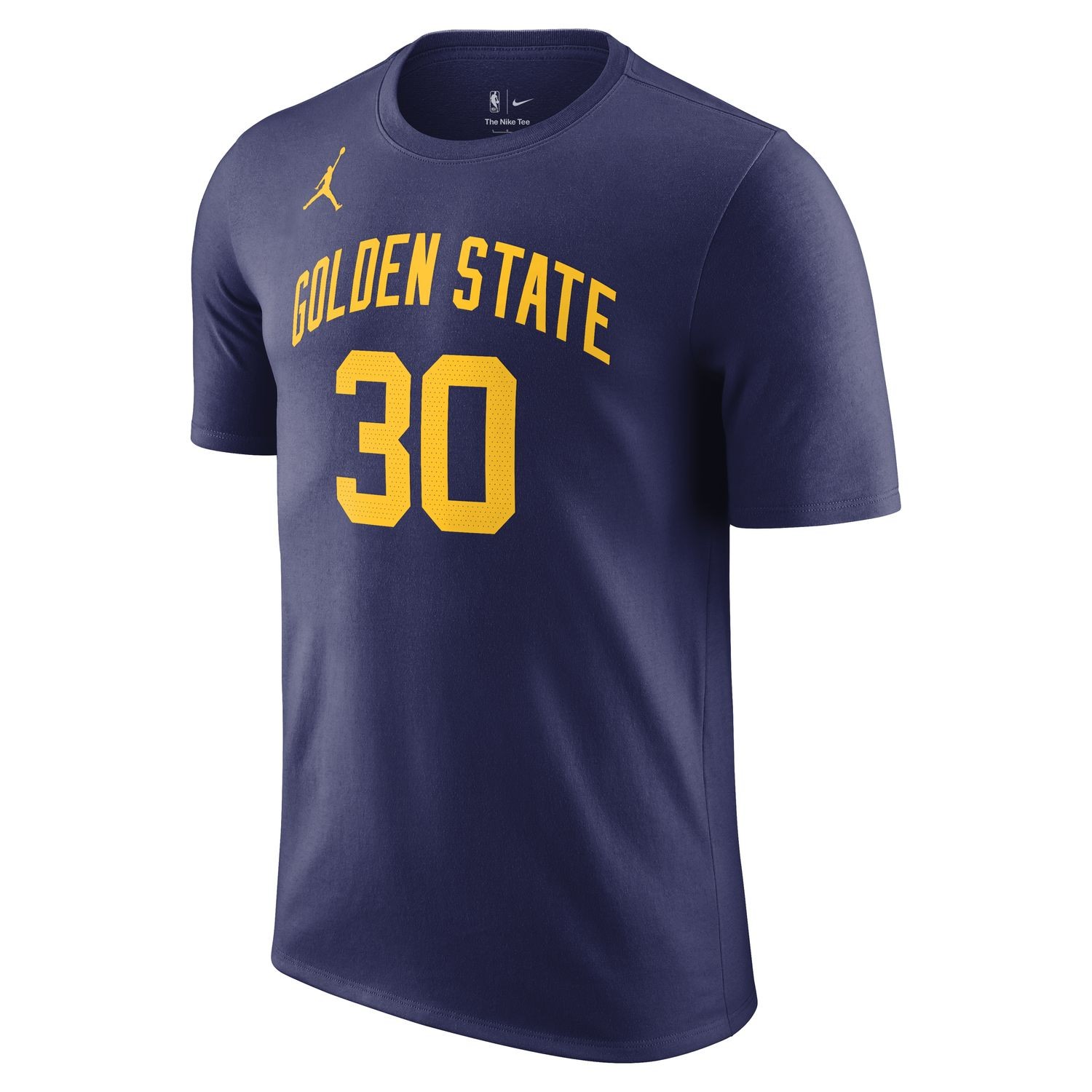 Póló Jordan Stephen Curry State Warriors 2022/23 Statement Edition Name & Number T-Shirt Sötétkék | DV5772-422, 0