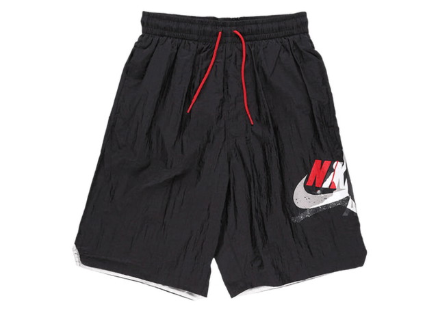 Rövidnadrág Jordan Jordan Jumpman Classics Shorts Black/Gym Red/White Fekete | CJ4668-010