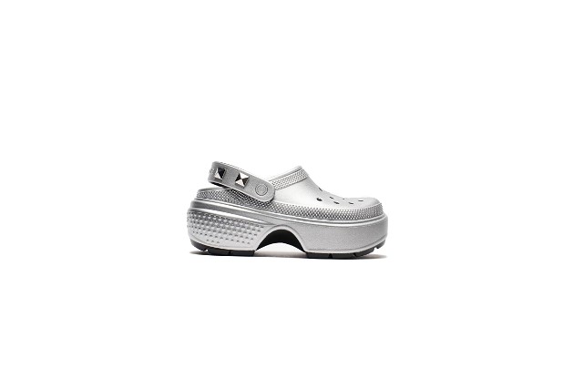 Sneakerek és cipők Crocs Stomp Metallic Clog Szürke | 210362-040