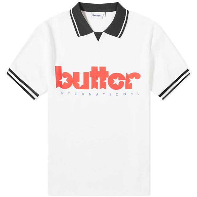 Sportmezek Butter Goods Star Football Jersey Fehér | BUTTERQ1240092