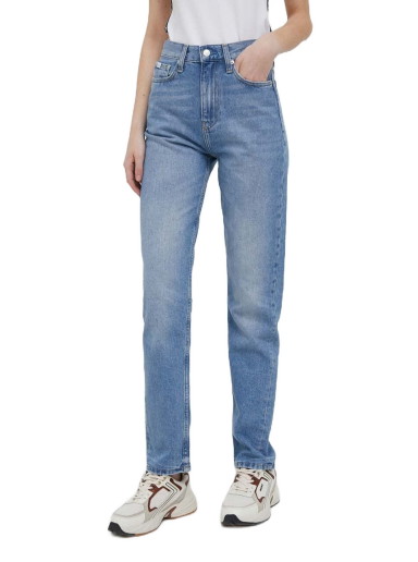 Farmer CALVIN KLEIN Authentic Slim Straight Jeans Kék | J20J221221