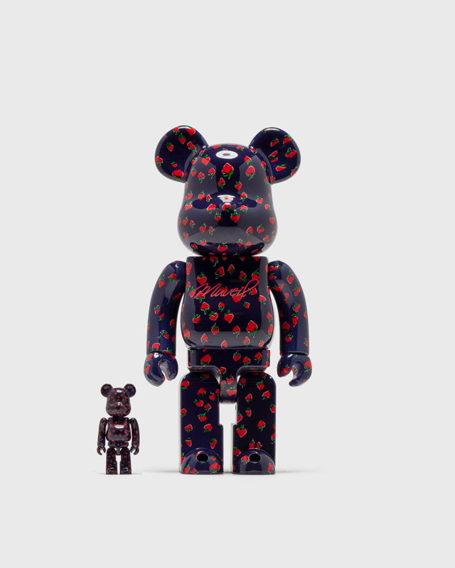 Gyűjthető Medicom Toy MUVEIL STRAWBERRY 100% & 400% BE@RBRICK Set Többszínű | MED1191