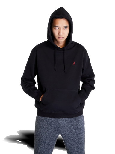 Sweatshirt GRAMICCI One Point Hooded Sweatshirt Fekete | G303-FT Black