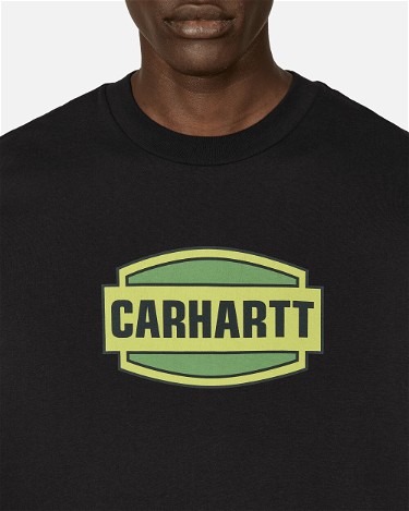 Póló Carhartt WIP Press Script T-Shirt Fekete | I033637 89XX, 5