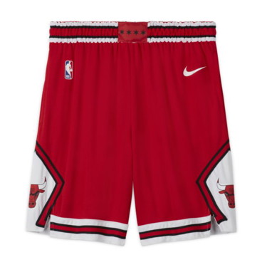 Rövidnadrág Nike Chicago Bulls Icon Edition NBA Swingman Shorts 
Piros | AJ5593-657, 2