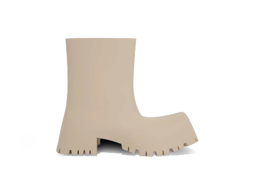 Sneakerek és cipők Balenciaga Trooper Rubber Boot "Beige" Bézs | 680660W0FO89230