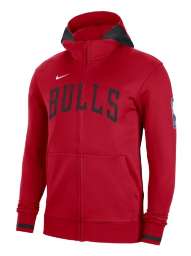 Sweatshirt Nike Chicago Bulls Showtime Dri-FIT Full-Zip Hoodie 
Piros | DN7793-657