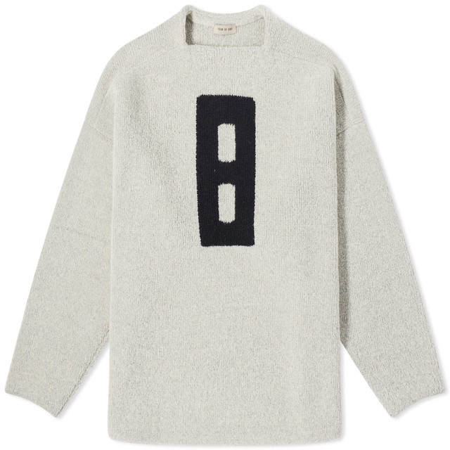 Pulóver Fear of God Boucle Relaxed Jumper Szürke | FG820-0127WOL-085