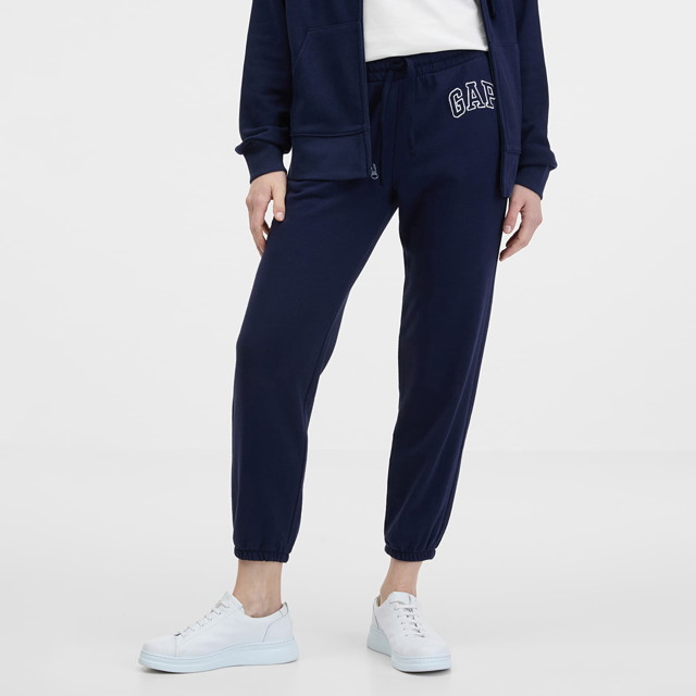 Nadrág GAP Logo Joggers Navy Uniform Sötétkék | 889527-03