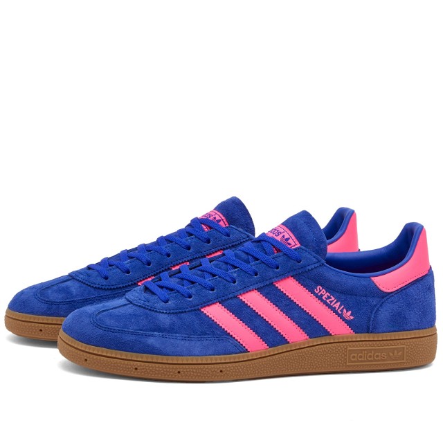 Sneakerek és cipők adidas Originals Adidas Handball Spezial Sneakers in Lucid Blue/Lucid Pink/Gum, Sötétkék | IH5373