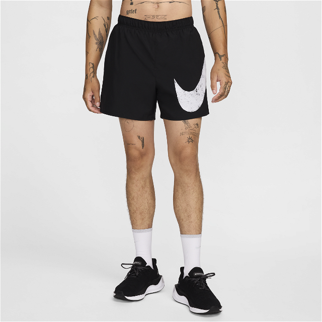 Rövidnadrág Nike 13cm Challenger Swoosh Dri-FIT Fekete | FV9916-010