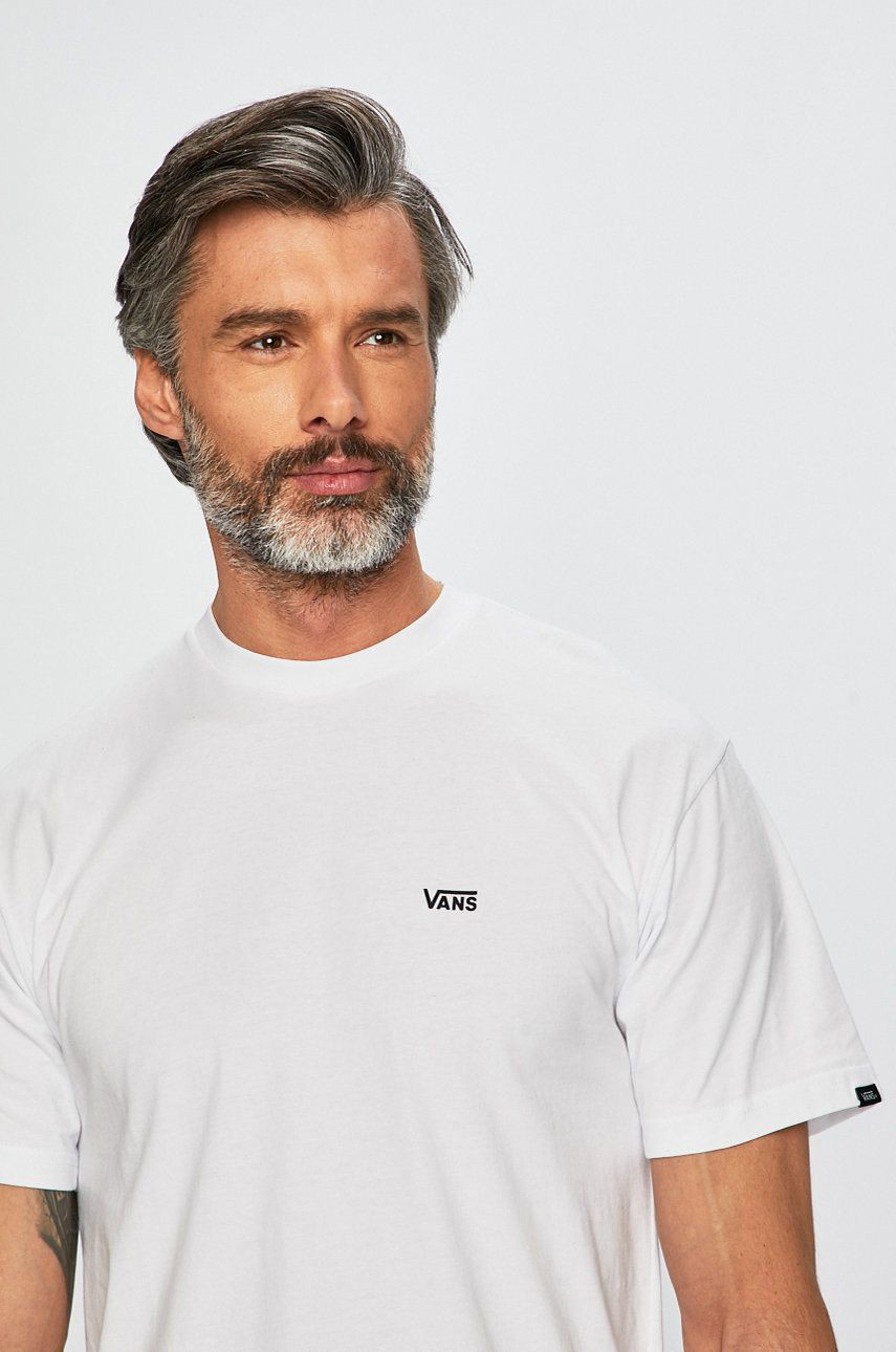 Póló Vans Left Chest Logo Tee Fehér | VN0A3CZEYB21, 0