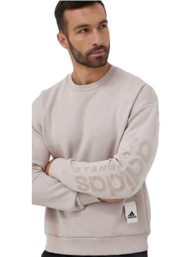 Sweatshirt adidas Originals Lounge Sweatshirt Bézs | IA9362