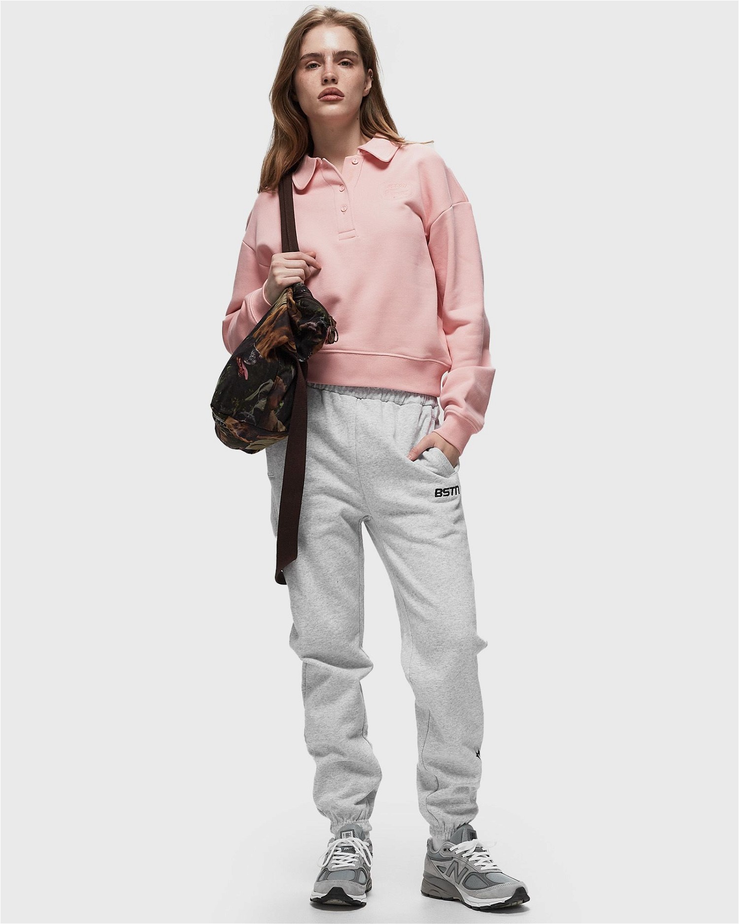 Sweatshirt Lacoste SWEATSHIRTS Half-Zips Rózsaszín | SF3469-KF9, 1