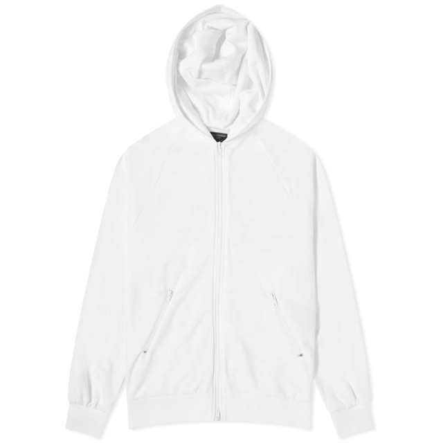 Sweatshirt Balenciaga Runway Zip Up Hoodie Fehér | 770503-TMV15-9000