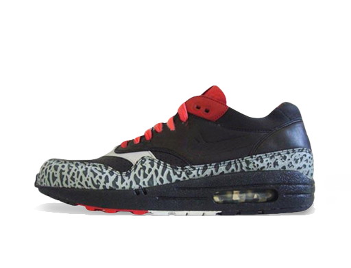 Sneakerek és cipők Nike Air Max 1 NL "Premium Black Black Varsity Red" 2005 Fekete | 313227-001