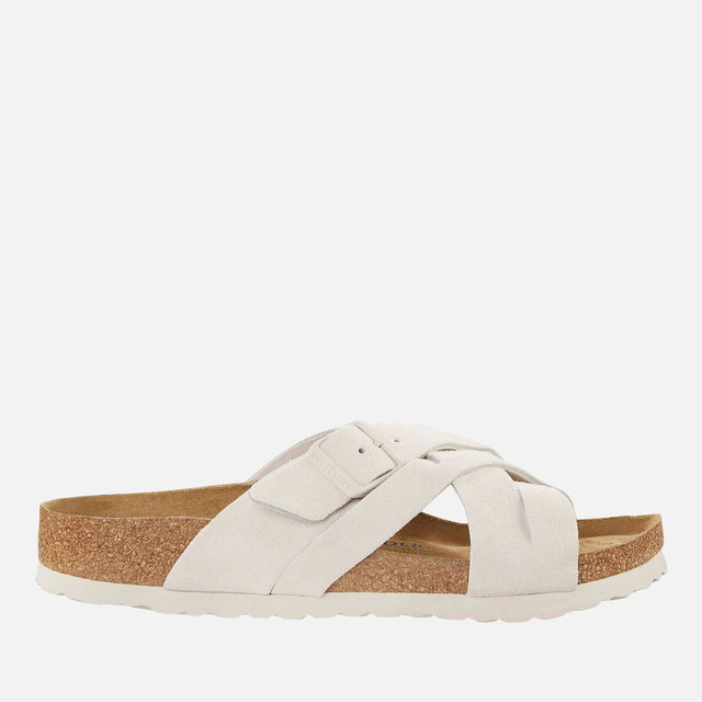 Ruházat Birkenstock Lugano Cross Front Suede Sandals - EU 41/UK 7.5 Fehér | 1024560