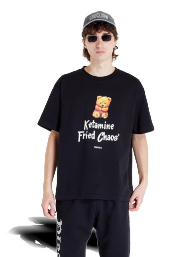 Póló Pleasures Ketamine T-Shirt Fekete | P22W002 BLACK