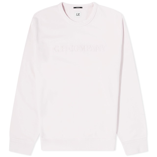 Cotton Diagonal Fleece Logo Sweatshirt