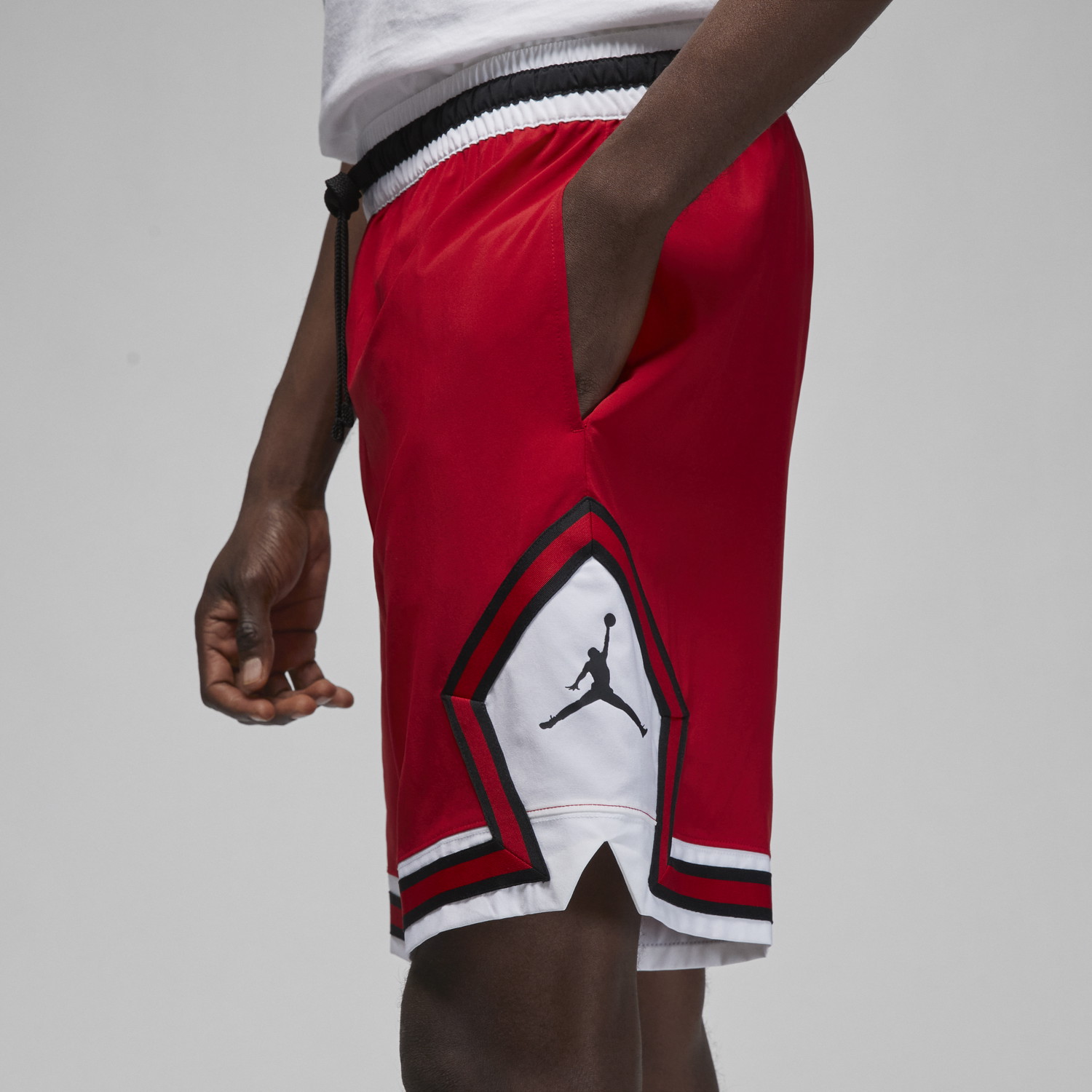 Rövidnadrág Nike Dri-FIT Sport Diamond Woven Shorts 
Piros | FB7580-687, 1
