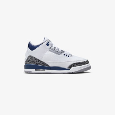 Sneakerek és cipők Jordan Air Jordan 3 Retro "Midnight Navy" GS Sötétkék | DM0967-140, 4