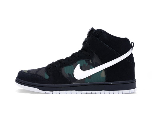 Sneakerek és cipők Nike SB SB Dunk High Camo Fekete | BQ6826-001