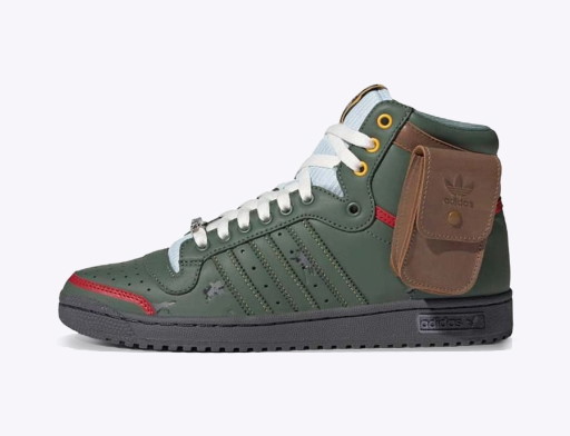 Sneakerek és cipők adidas Originals Top Ten Hi "Star Wars Boba Fett" Zöld | FZ3465