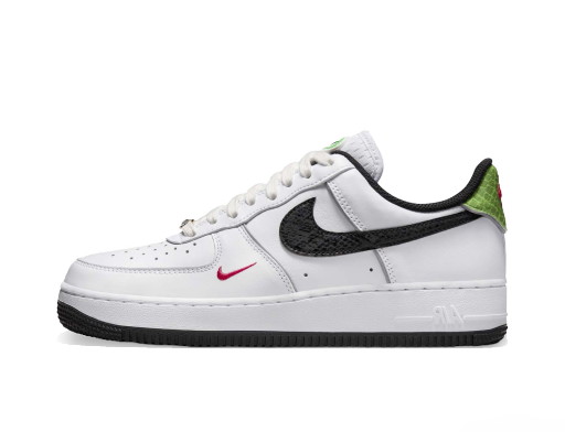 Sneakerek és cipők Nike Air Force 1 Low '07 Just Do It Snakeskin White Black W Fehér | DV1492-101