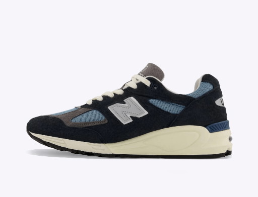 Sneakerek és cipők New Balance 990v2 Made in USA "Navy Castlerock" Sötétkék | M990TB2