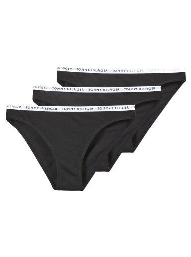 Bugyi Tommy Hilfiger BIKINI X3 Fekete | UW0UW02828-0R7-NOOS