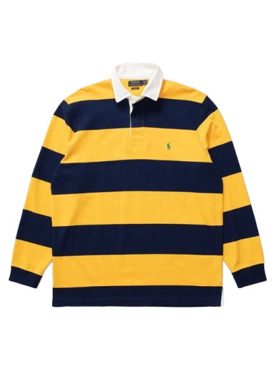 Pólóingek Polo by Ralph Lauren Classic Fit Striped Jersey Rugby Shirt Sárga | 710900566005