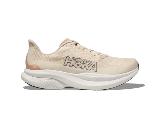 Sneakerek és cipők Hoka One One Mach 6 Eggnog Vanilla (Women's) Bézs | 1147810-EGV
