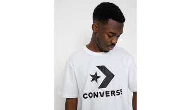Póló Converse Standard Fit Logo Star Chevron Fehér | 10025458-A03, 2