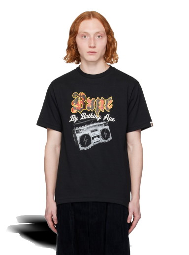 Póló BAPE Boombox T-Shirt Fekete | 001TEJ801044M