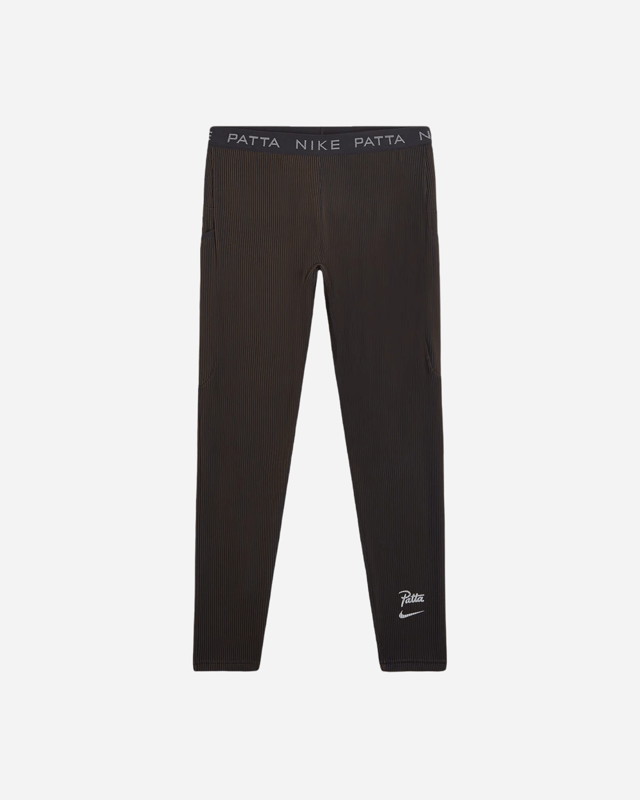 Leggings Nike Patta Running Team Leggings Black / Royal Blue Fekete | FJ3061-010