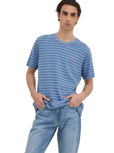 Póló Levi's Cotton T-Shirt Kék | 56605.0133