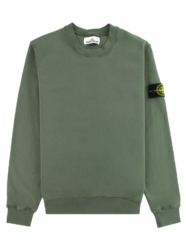Sweatshirt Stone Island Crewneck Sweatshirt Zöld | 761563051 V0058