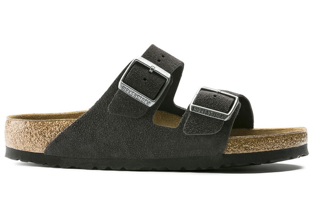 Sneakerek és cipők Birkenstock Arizona Soft Footbed Suede Szürke | 0552321/0552323