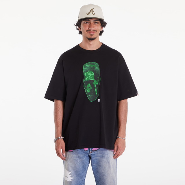 A BATHING APE Spray Frankenstein Relaxed Fit Tee