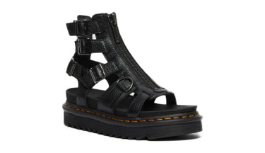 Sneakerek és cipők Dr. Martens Olson Zipped Leather Strap Sandals Fekete | DM26561001, 2