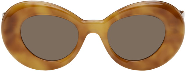 Napszemüveg Loewe Tortoiseshell Wing Sunglasses Barna | LW40112I 192337138317