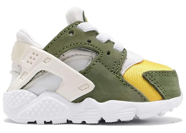 Sneakerek és cipők Nike Air Huarache Stussy Dark Olive (2021) (TD) Zöld | DH3323-300