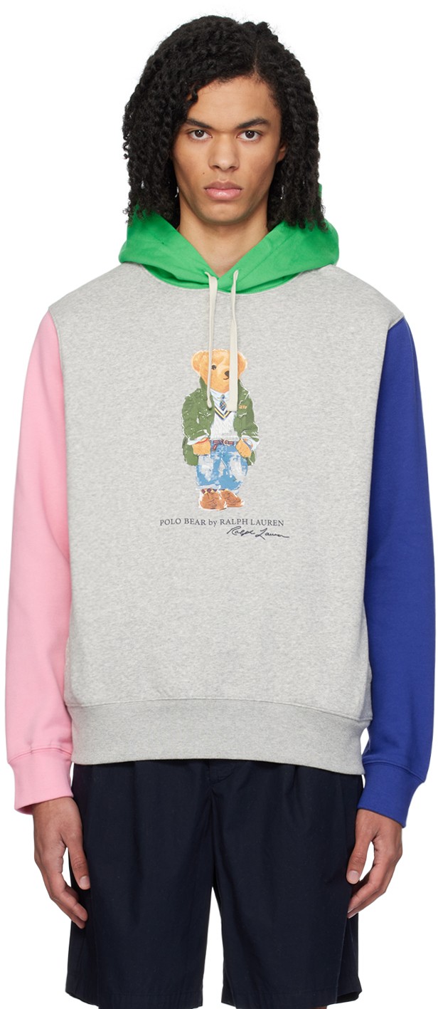 Sweatshirt Polo by Ralph Lauren Polo Ralph Lauren Multicolor Bear Hoodie Többszínű | 710853351009, 0