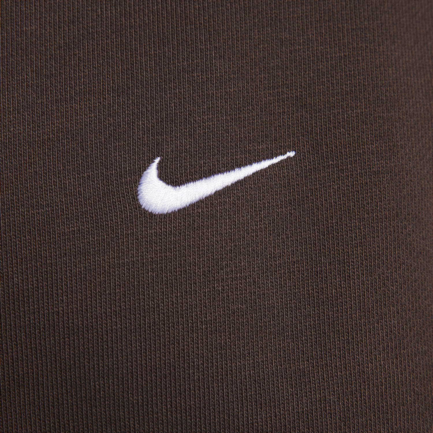 Sweatshirt Nike Solo Swoosh Full-Zip Hooded Sweatshirt Barna | DR0403-237, 1