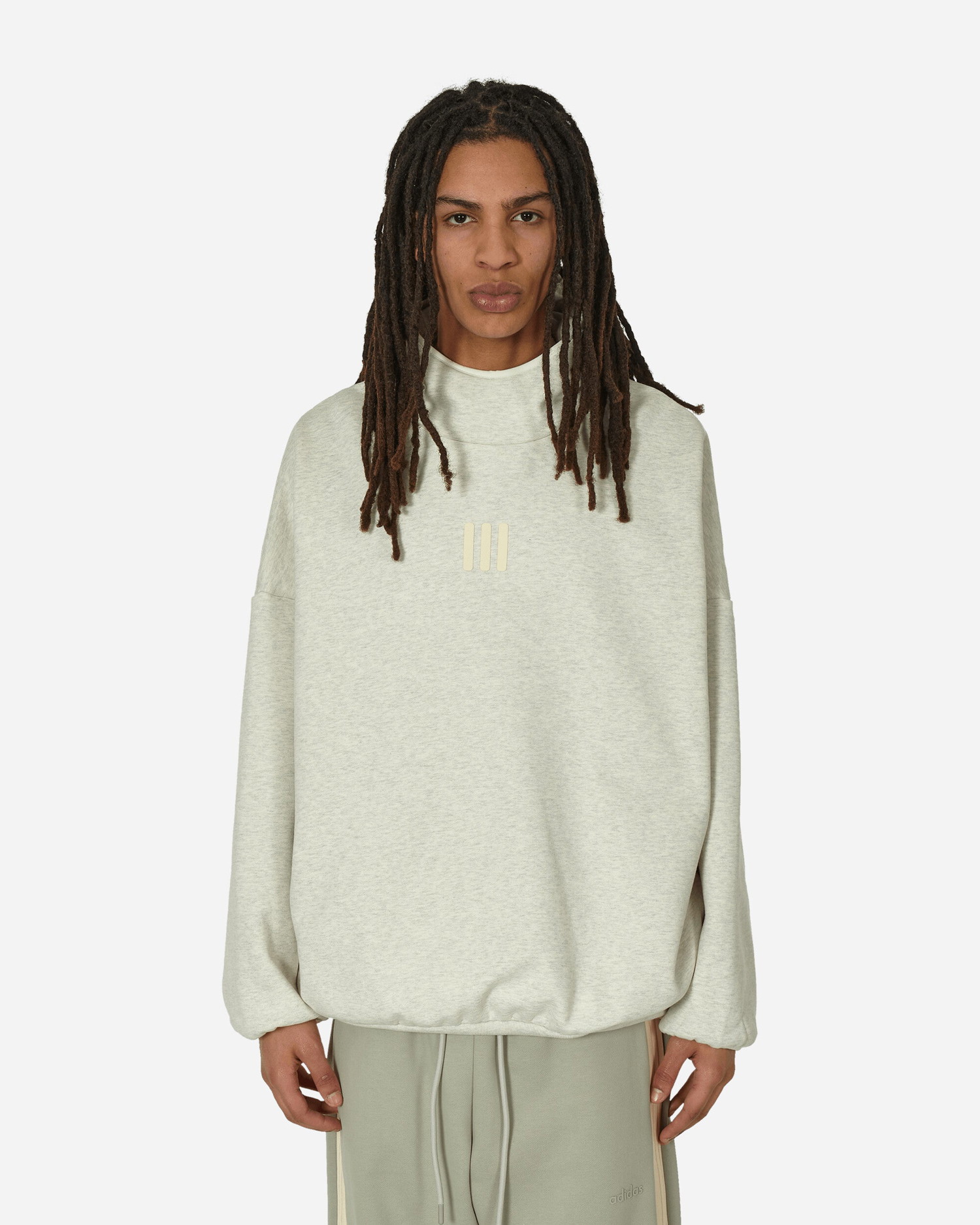 Sweatshirt adidas Originals Fear of God Athletics Hoodie Heather Fehér | IS5308 001, 1