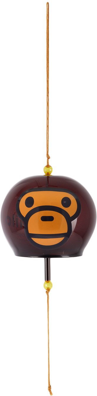 Flexstyle BAPE Baby Milo Japanese Furin Wind Chime Barna | 002GDJ301019M