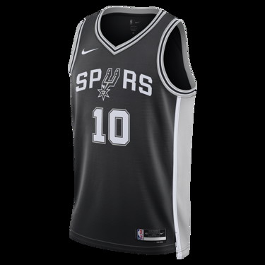 Sportmezek Nike Dri-FIT NBA Swingman San Antonio Spurs Icon Edition 2022/2023 Fekete | DN2022-012, 0