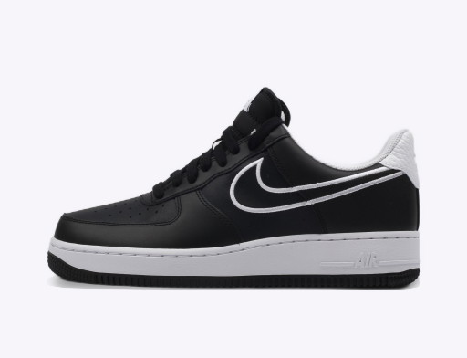 Sneakerek és cipők Nike Air Force 1 '07 Leather ''Black'' Fekete | AJ7280-001